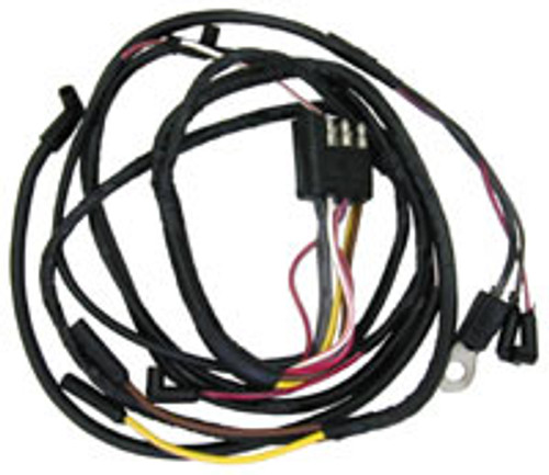 FIREWALL-TO-ENGINE GAUGE FEED 1965 FORD MUSTANG V8 ALT & 3-SPD HEATER WARNING EXTERIOR ELECTRICAL WIRING (C5ZZ-14289-J3)