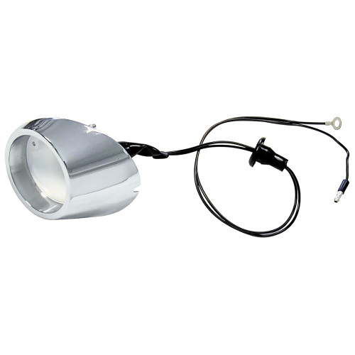 BACK-UP LIGHT BODY 1965-66 FORD MUSTANG AND SHELBY GT-350 REAR LAMP HOUSING WITH SOCKET LH SIDE (C5ZZ-15512)