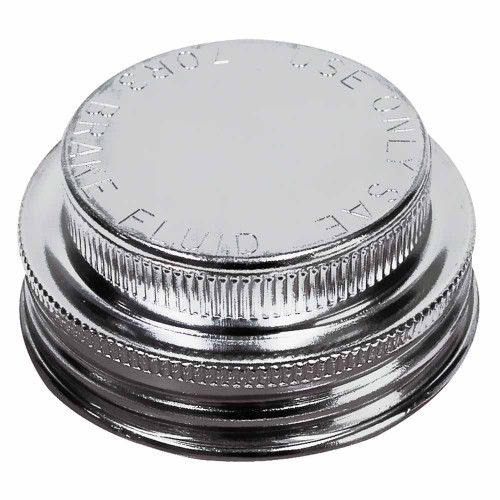 MASTER CYLINDER CAP 1965-66 FORD MUSTANG 1960-66 GALAXIE FALCON COMET 1962-66 FAIRLANE 61-64 TBIRD CHROME (C5ZZ-2162BC)