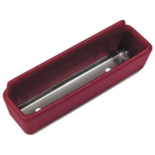 DOOR PANEL FINGER CUP 1966-67 FORD MUSTANG WITH PONY INTERIOR SHELBY GT-350 GT-500 MAROON LH OR RH (C5ZZ-6524142-04)