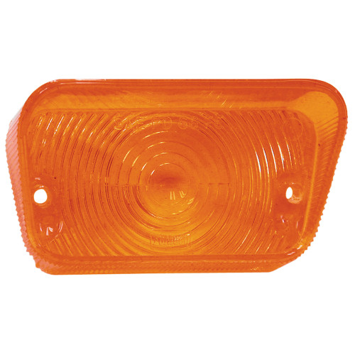 PARKING LAMP LENS 1966-67 FORD FAIRLANE 1967 RANCHERO 500 XL FRONT LEFT-HAND DRIVER SIDE AMBER LIGHT COVER (C6OZ-13209A)