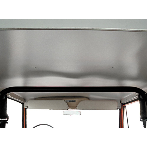 HEADLINER 1966-68 FORD BRONCO WITH VACUUM WIPER MOTOR INTERIOR ROOF MATERIAL FRT & RR WITH SCREWS OFF-WHITE (C6TZ-9851966) HEADLINER 1966-68 FORD BRONCO WITH VACUUM WIPER MOTOR INTERIOR ROOF MATERIAL FRT & RR WITH SCREWS OFF-WHITE (C6TZ-9851966)