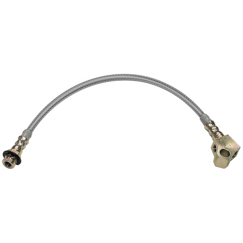 BRAKE HOSE 1967-70 FORD FAIRLANE FALCON 1968-71 TORINO 67-71 RANCHERO DRUM BRAKES SS CLEAR JACKET REAR (C7OZ-2282ASS-CL) BRAKE HOSE 1967-70 FORD FAIRLANE FALCON 1968-71 TORINO 67-71 RANCHERO DRUM BRAKES SS CLEAR JACKET REAR (C7OZ-2282ASS-CL)