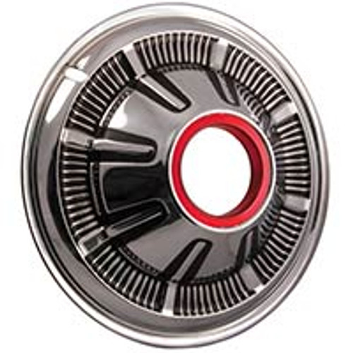 FRONT HUB CAP 1967-77 FORD F-100 F-150 F-250 4WD PICKUP TRUCK AND BRONCO 15-INCH DIAMETER WITH CENTER HOLE (C7TZ-1130H)
