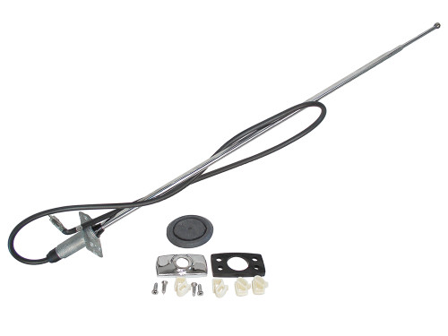 ANTENNA KIT 1967-72 FORD F-SERIES F-100 F-250 F-350 PICKUP TRUCK COMPLETE OUTSIDE AERIAL & CABLE ASSEMBLY (C7TZ-18813A)