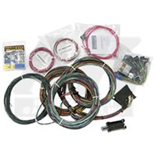 WIRING HARNESS 1960-70 FORD GALAXIE FALCON 1962-70 FAIRLANE 1968-76 TORINO & MORE 14-CIRCUIT UNIVERSAL CHASSIS (10123)