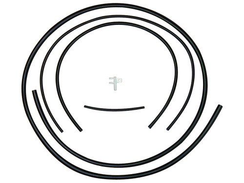 WINDSHIELD WASHER HOSE & TEE KIT 1967-68 FORD MUSTANG AND COUGAR HARDTOP FASTBACK AND CONVERTIBLE WIPER (C7ZZ-17543)