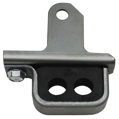 LOWER POWER STEERING BRACKET AND RETAINER 1967-70 FORD MUSTANG & MERCURY COUGAR 200 289 302 WITH INSULATOR (C7ZZ-3C510-11A)