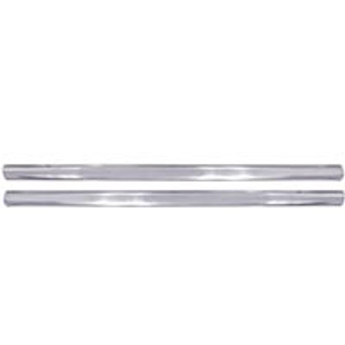 ROCKER PANEL MOULDINGS 1967-68 FORD MUSTANG HARDTOP FASTBACK AND CONVERTIBLE LH RH TRIM PAIR (C7ZZ-6510176-7)