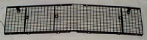 GRILLE 1967 FORD MUSTANG COUPE HARDTOP FASTBACK AND CONVERTIBLE STANDARD WITHOUT FOG LAMPS BLACK (C7ZZ-8200)