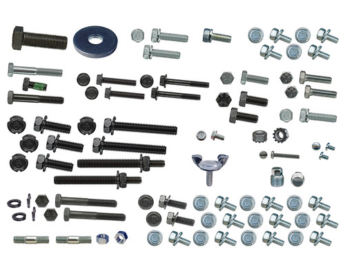 ENGINE HARDWARE KIT 1968 FORD FALCON FAIRLANE MUSTANG WITH 170 200 6-CYL ENGINE FASTENERS RAMP-LOKS 86-PIECE (C8DE-321)