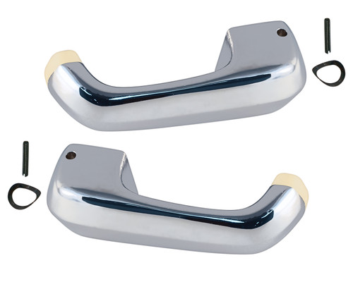 VENT WINDOW HANDLES 1968-70 FORD FAIRLANE 68-71 TORINO 68-77 F-100 68-70 FALCON 68 MUSTANG COUGAR PAIR (C8OZ-5422917PR)