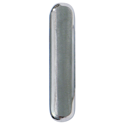 SEAT UPHOLSTERY EMBLEM 1968 FORD TORINO AND RANCHERO 1-PIECE CHROME BAR DECORATIVE ORNAMENT (C8OZ-6364824)