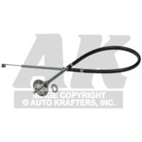 CABLE AND BEZEL 1968-72 FORD BRONCO SPORT UTILITY WAGON PICKUP HEATER TEMPERATURE CONTROL 24.5 INCHES LONG (C8TZ-18518B)