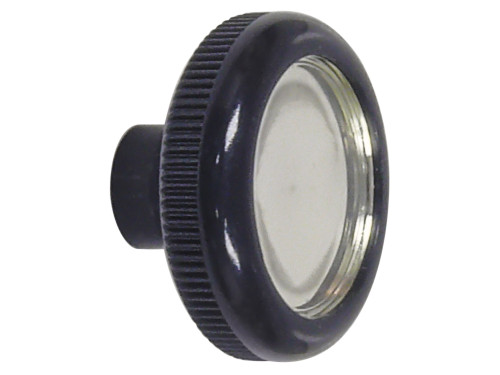 RADIO KNOB 1968-72 FORD F-SERIES F-100 F-250 F-350 PICKUP TRUCK DASH ACCESSORY BLACK FOR "D" SHAFT (C8TZ-18817B)