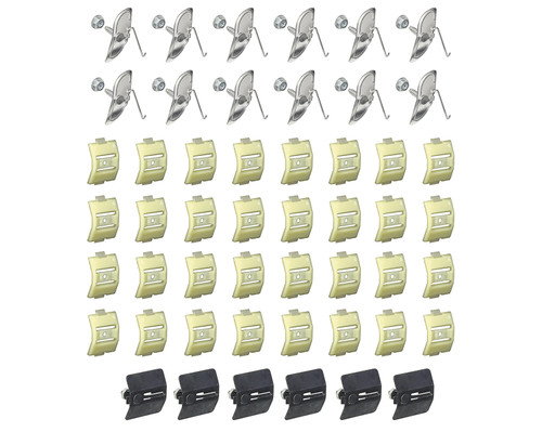 MOULDING CLIP KIT 1968-72 FORD F100 F250 TRUCK WITH 1-1/2in BODY SIDE MOULDING (C8TZ-8121048CLIP) MOULDING CLIP KIT 1968-72 FORD F100 F250 TRUCK WITH 1-1/2in BODY SIDE MOULDING (C8TZ-8121048CLIP)