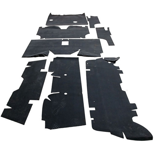 CARPET UNDERLAYMENT 1969-70 MERCURY COUGAR ASPHALTIC TAR SOUND DEADENER SET (CG118)