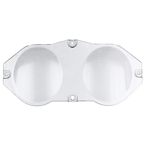 INSTRUMENT CLUSTER LENS 1970-77 FORD MAVERICK 1971-77 COMET GT GRABBER GAUGE PANEL CLEAR PLASTIC (D0DZ-10887)