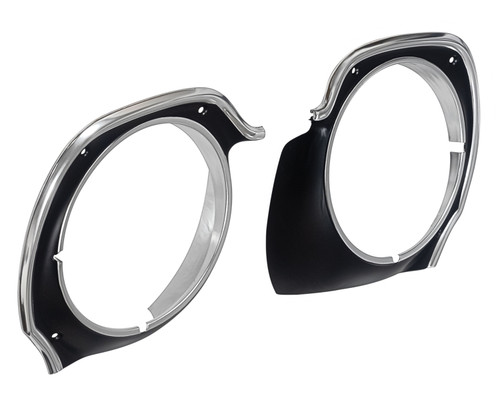 HEADLAMP DOORS LH-RH 1970-77 FORD MAVERICK 1971-77 MERCURY COMET BLACK FINISH (D0DZ-13064CD) HEADLAMP DOORS LH-RH 1970-77 FORD MAVERICK 1971-77 MERCURY COMET BLACK FINISH (D0DZ-13064CD)