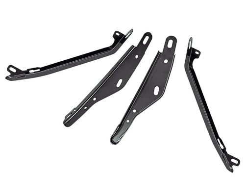 FRONT BUMPER BRACKETS 4-PIECE SET 1970-72 FORD MAVERICK (D0DZ-1775467SET)