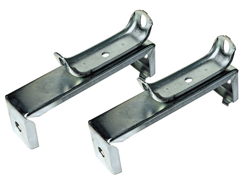 LOWER RADIATOR BRACKETS 1970 FORD FAIRLANE 1970-71 TORINO RANCHERO COMET 1971-73 MUSTANG COUGAR LH RH PAIR (D0OZ-8052PR)