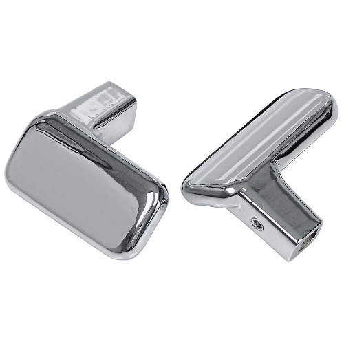 FRONT SEAT LATCH RELEASE KNOBS 1971-73 FORD MUSTANG COUGAR 1971-74 MAVERICK COMET PINTO OUTBOARD PAIR (D1FZ-6262622B/C)