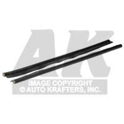 QUARTER PILLAR WINDLACE 1971-73 FORD MUSTANG COUPE HARDTOP MACH 1 BLACK (D1ZZ-6531290-01)