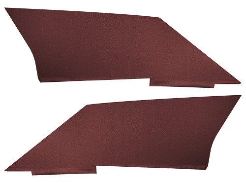 REAR SAIL PANELS MAROON 72-76 TORINO HT FORMAL ROOF