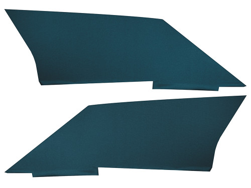 REAR SAIL PANELS DK BLUE 72-76 TORINO HT FORMAL ROOF