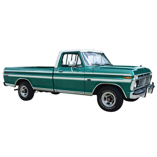 STRIPE KIT 1976 FORD F-100 F-150 F-250 F-350 EXPLORER STYLESIDE PICKUP UPPER BODY SIDES & HOOD WHITE (D6TZ-1020000WH)