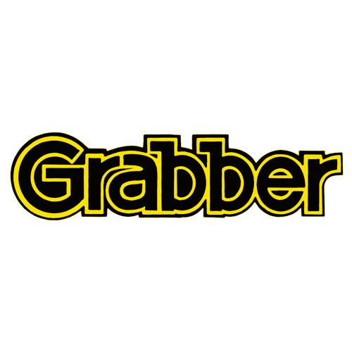 FENDER DECAL 1971-72 FORD MAVERICK GRABBER YELLOW / BLACK (DF915)