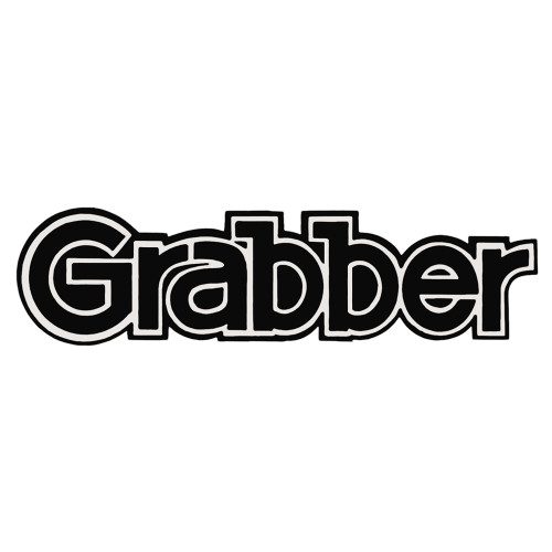 FENDER DECAL 1971-72 FORD MAVERICK GRABBER SILVER / BLACK (DF916)