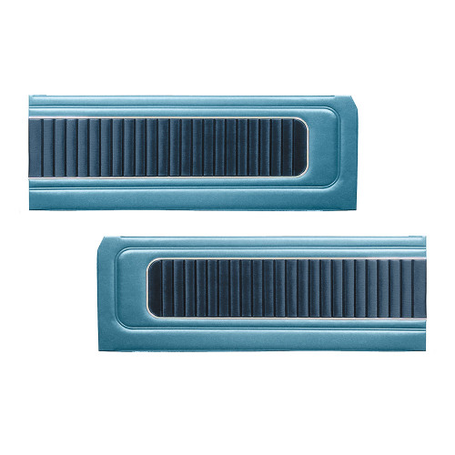 DOOR PANELS - FRONT ONLY 1965 FORD FALCON 2-DOOR RANCHERO 2-TONE BLUE (DP65FAFT-02/02)