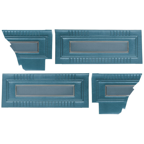 DOOR PANELS 1966 FORD FAIRLANE HARDTOP PARCHMENT FRONT-REAR 500XL