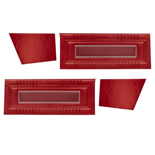 ふらん DOOR PANELS 1966-67 FORD FAIRLANE CONVERTIBLE BLACK FRONT-REAR