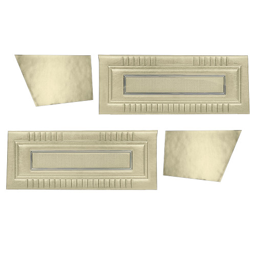 DOOR PANELS 1966 FORD FAIRLANE CONVERTIBLE PARCHMENT FRONT-REAR 500XL GT GTA (DP66FL76-06FR)