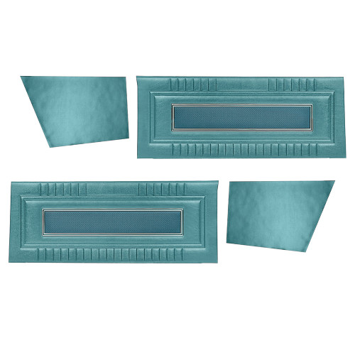 ふらん DOOR PANELS 1966 FORD FAIRLANE CONVERTIBLE BLACK FRONT-REAR 500XL
