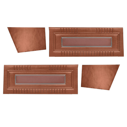 DOOR PANELS 1966-67 FORD FAIRLANE CONVERTIBLE BLACK FRONT-REAR