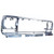OUTER GRILLE SHELL 1978-79 FORD TRUCK F100 F150 F250 F350 PICKUP BRONCO CHROME-PLATED STEEL (D8TZ-8200ACH)