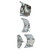 DASH TRIM SET 1964 FORD FALCON FUTURA 4 PIECES INSTRUMENT CLUSTER RADIO GLOVE BOX RH DASH (C4DZ-10838SET) DASH TRIM SET 1964 FORD FALCON FUTURA 4 PIECES INSTRUMENT CLUSTER RADIO GLOVE BOX RH DASH (C4DZ-10838SET)
