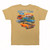 T-SHIRT "WELCOME TO MUSCLETOWN" FAIRLANE TORINO RANCHERO GALAXIE TAN SMALL (FMWMTTS)