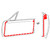 DOOR WEATHERSTRIPS 1966-67 FORD FAIRLANE MERCURY COMET HARDTOP AND CONVERTIBLE LH AND RH RUBBER SEALS US MADE (C6OZ-6320530PRUSA)