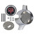 GRILLE ORNAMENT 1966 FORD FAIRLANE GT (C6OZ-8213GTKIT)