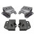 FE ENGINE INSTALL KIT 66-69 FORD FAIRLANE FALCON COMET 68-69 TORINO 390 427 428 WITH FRAME MOUNTS & INSULATORS (6669KIT390)