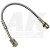 BRAKE HOSE-S/S CLEAR FRONT RH W/DISC 76-77 BRONCO