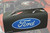 FENDER COVER BLACK WITH FORD BLUE OVAL 34in x 22in (AKFG-2101)