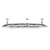 HOOD-SIDE EMBLEM 1963-65 FORD F-SERIES F-250 PICKUP TRUCK CHROME WITH SILVER "FORD 250" ON RED BACKGROUND (C3TZ-16720D)