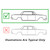 FRONT DOOR WEATHERSTRIP 1965-68 FORD GALAXIE 500 LTD 4-DOOR HARDTOP LH RH RUBBER SEAL PAIR (C5AZ-5720530PR)