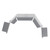 FRONT FLOOR SEAT TRACK REINFORCEMENT 1966-70 FORD FAIRLANE FALCON 1968-71 TORINO 1967-69 COMET & MORE RH (C6OZ-6211246BUS)