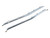 GRILLE TRIM BARS 1966 FORD FAIRLANE UPPER AND LOWER ANODIZED ALUMINUM SILVER-PAINTED ACCENTS WITH HARDWARE (C6OZ-8156PR)